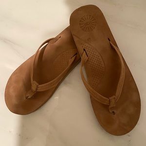 Ugg leather sandals